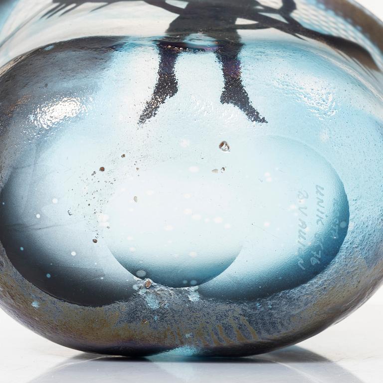 Bertil Vallien, skål, unik, Kosta Boda.