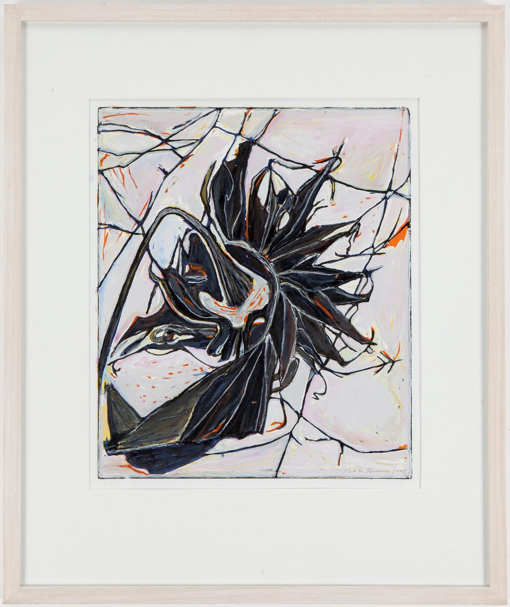 MARJA DE RAADT, mixed media. Signed and dated 2008.