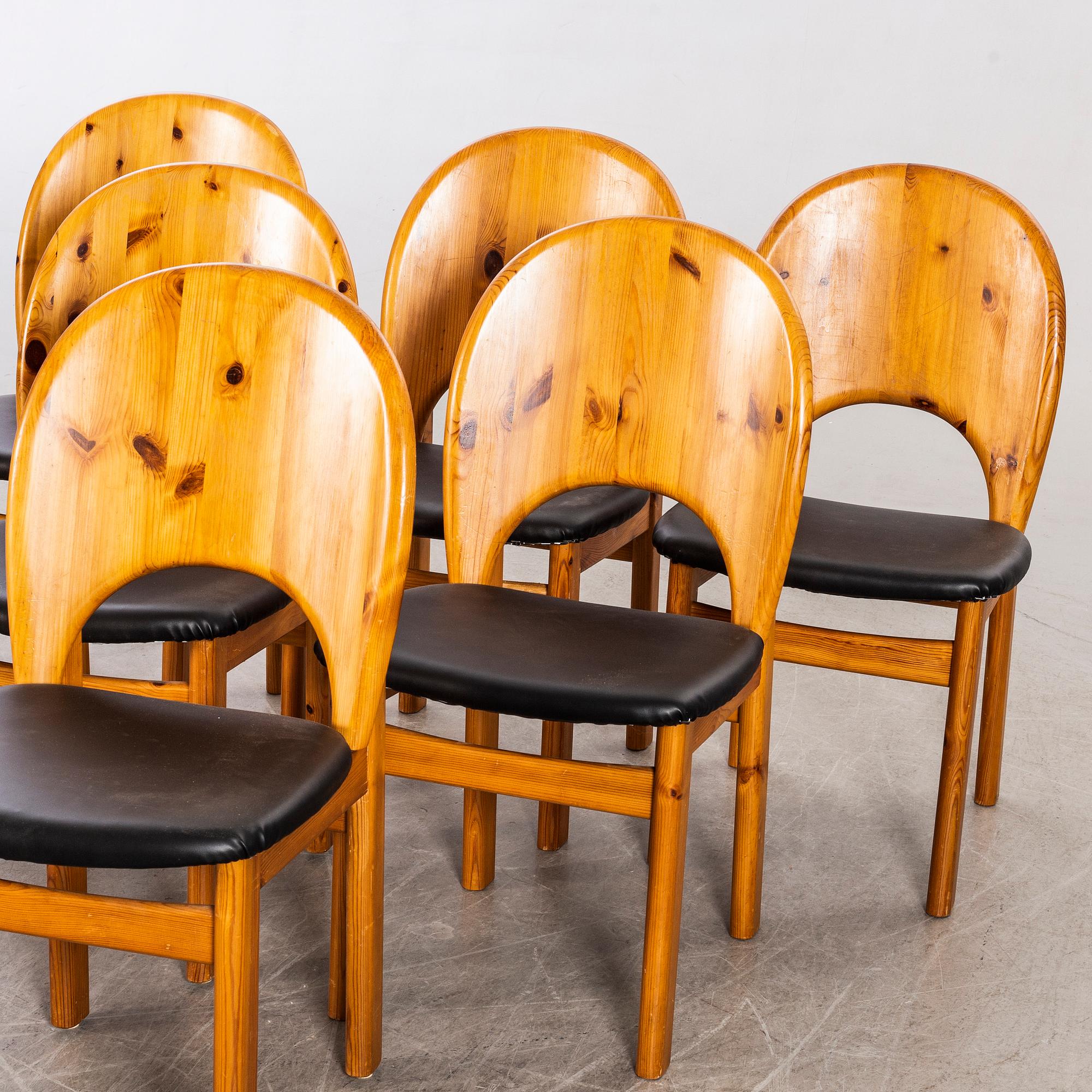 Chairs 5 pcs Denmark Glostrup Møbelfabrik Denmark 1960s/70s.