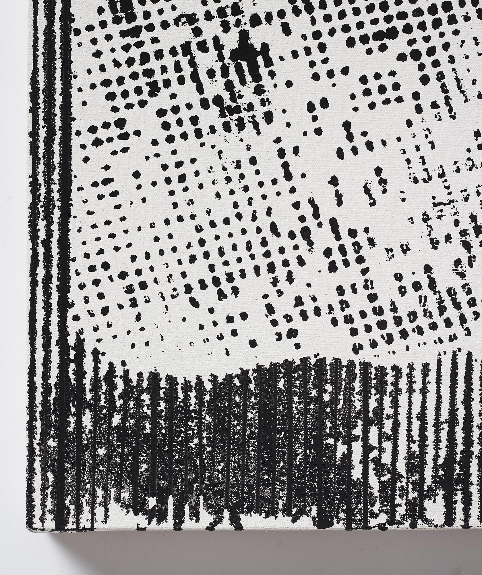 Steve di Benedetto, akryl på duk, signerad och daterad 1990 a tergo.