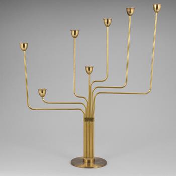 A Piet Hein brass chandelier "Ursa Major".