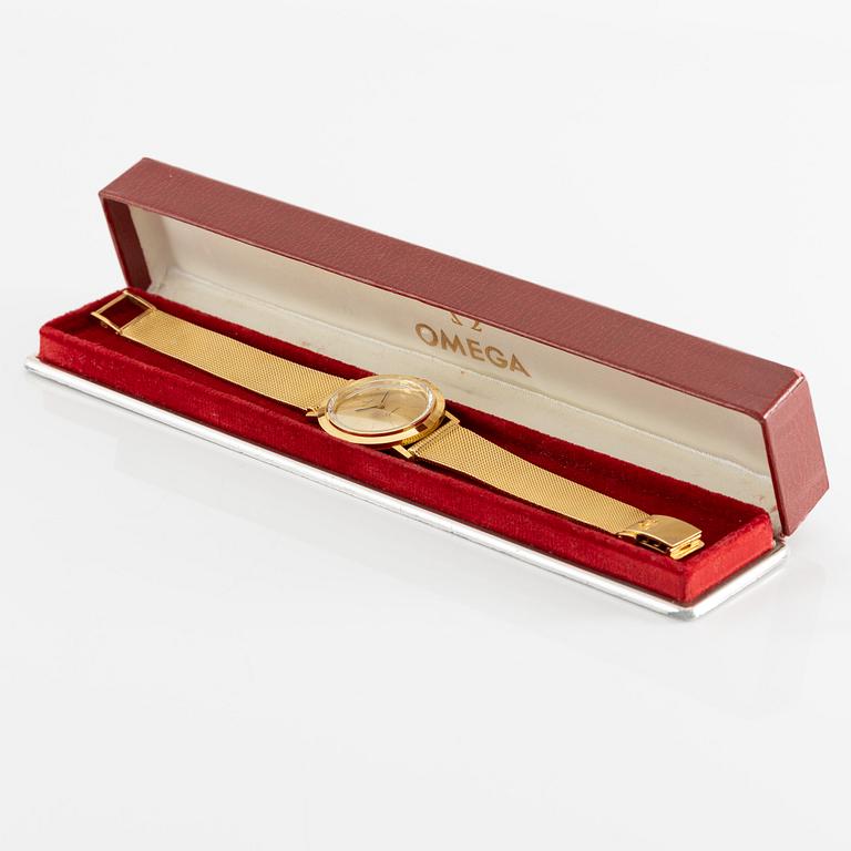 Omega, Genève, wristwatch, 31.5 mm.