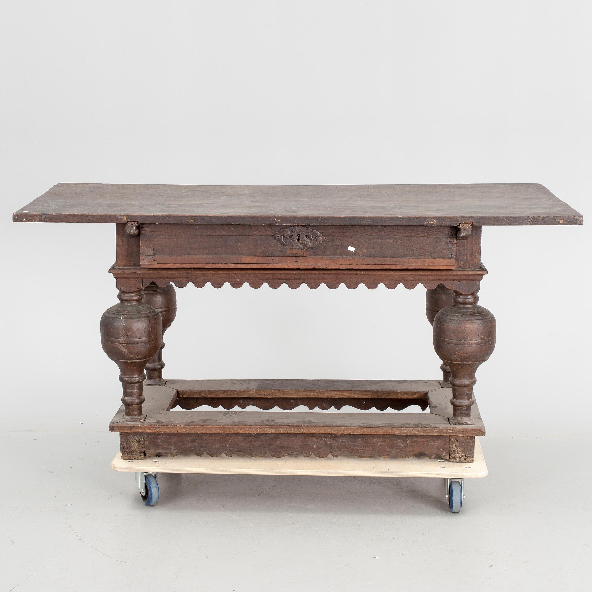 BORD, barock, 1700-tal.