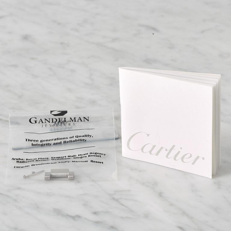 CARTIER, Calibre de Cartier, armbandsur, 42 mm,