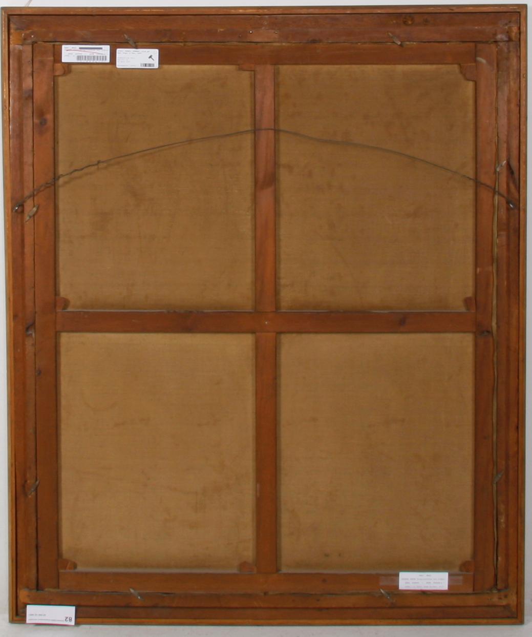 ÅBERG, GUNNAR, olja på duk. Sign. o dat. 1890.