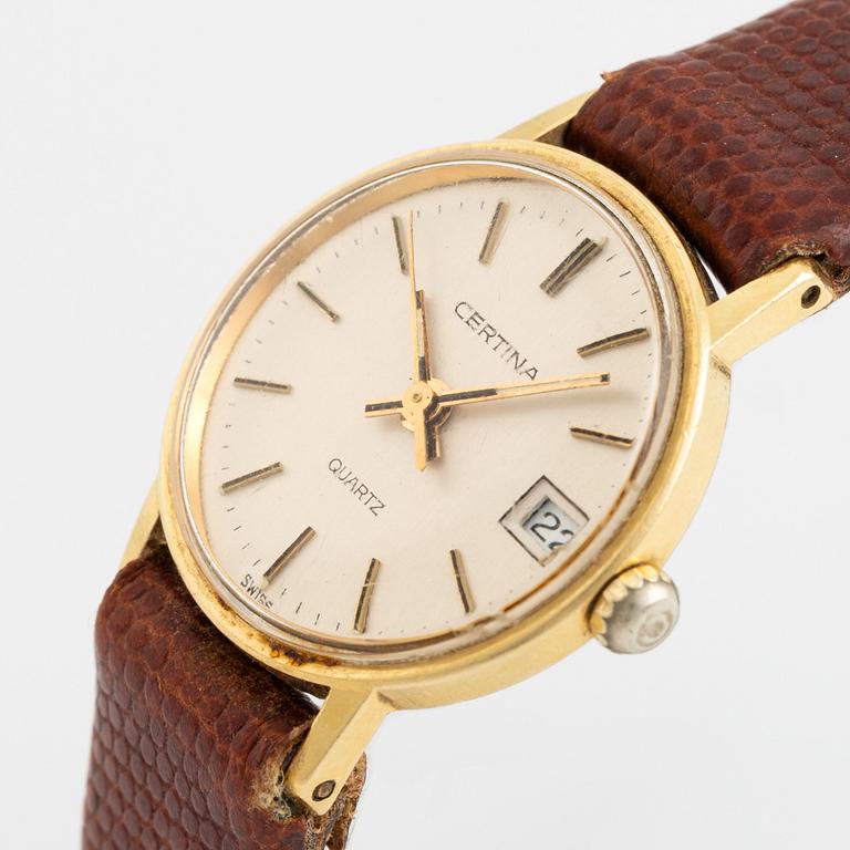 Certina, wristwatch, 22 mm.