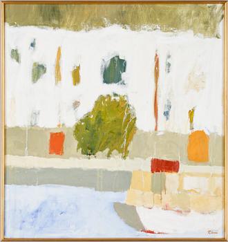 ANDERS PALMÉR, olja på duk. Sign.