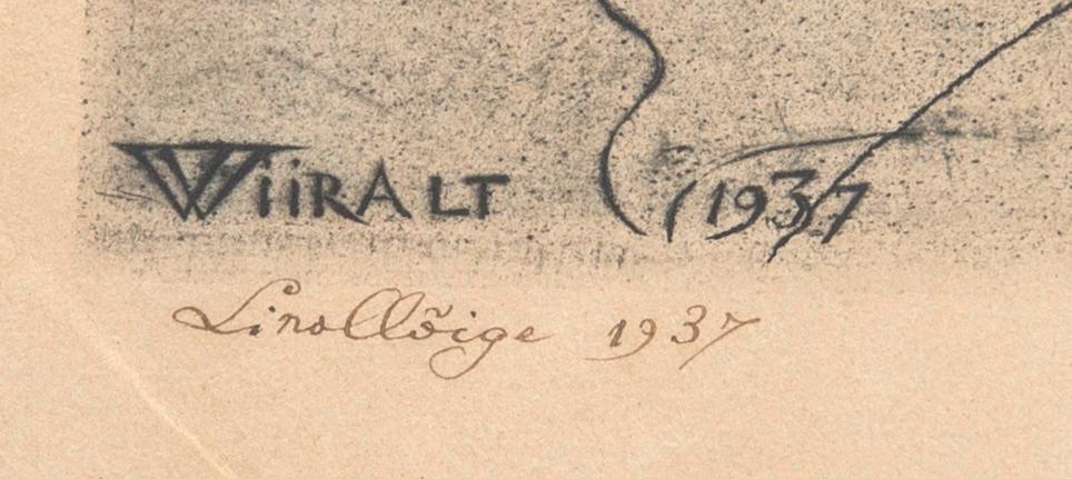 Eduard Wiiralt, "Lapsed" (Children).