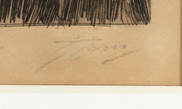 Anders Zorn,  "Cigarettrökerska II".