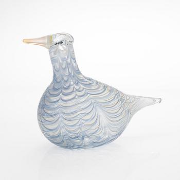 Oiva Toikka, glasfågel, "Cloud tern", II-sortering, signerad O. T Nuutajärvi II.