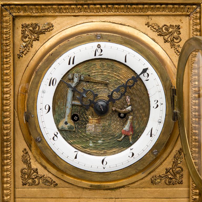 An early 19th Century Viennese wall clock.