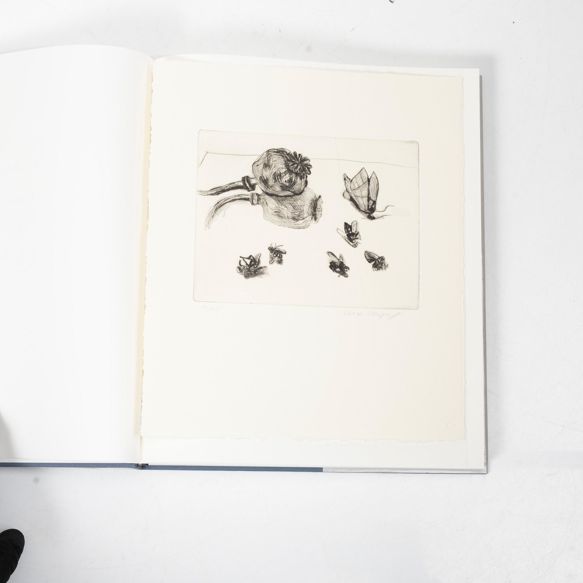 Lena Cronqvist, Catalogue raisonné, “Copper Plate Prints 1974–2009”, with “Stilleben I”, etching, signed and numbered 12/25.