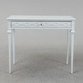 A late gustavian style table.