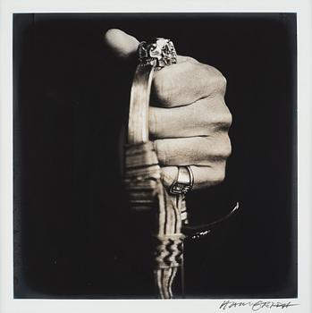 Hans Gedda, "Kung Carl XVI Gustafs hand", 1996.