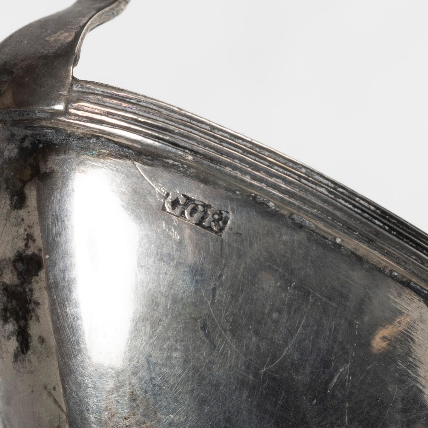 Gustaf Georg Rehnberg, saltkar, silver, sengustavianskt, Norrköping, verksam 1797-1823 (1826).