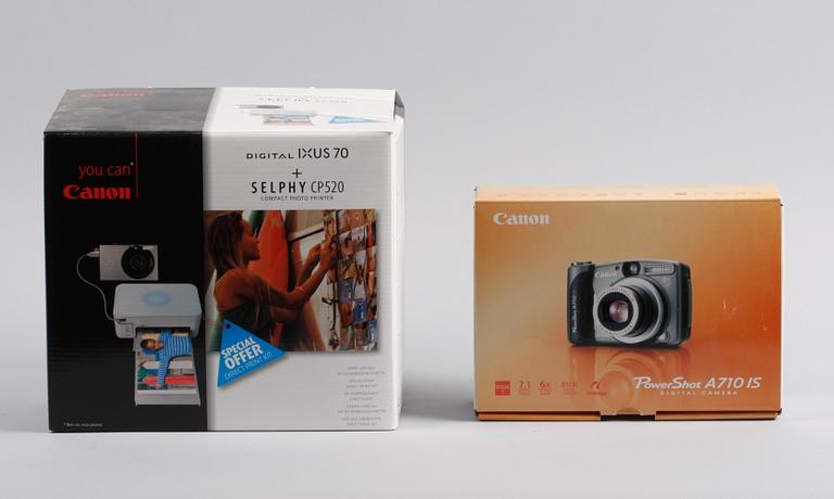 DIGITALKAMERA samt FOTOSKRIVARE. Canon.