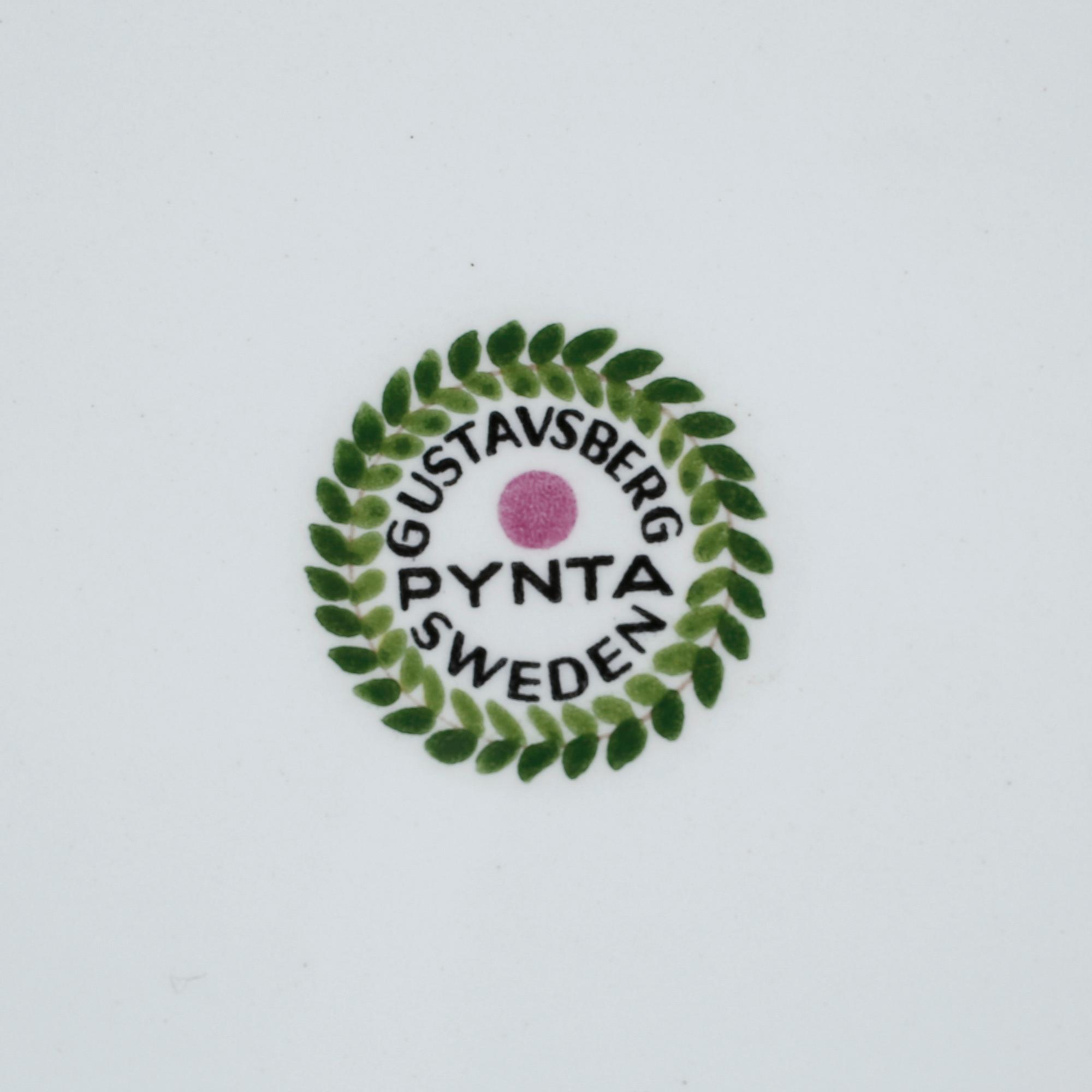 SERVISDELAR, Stig Lindberg, 16 delar, "Pynta", Stig Lindberg, Gustavsberg 1962-65.