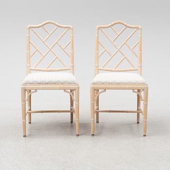 A 7 piece dining group, Miranda of Sweden, 1980's.