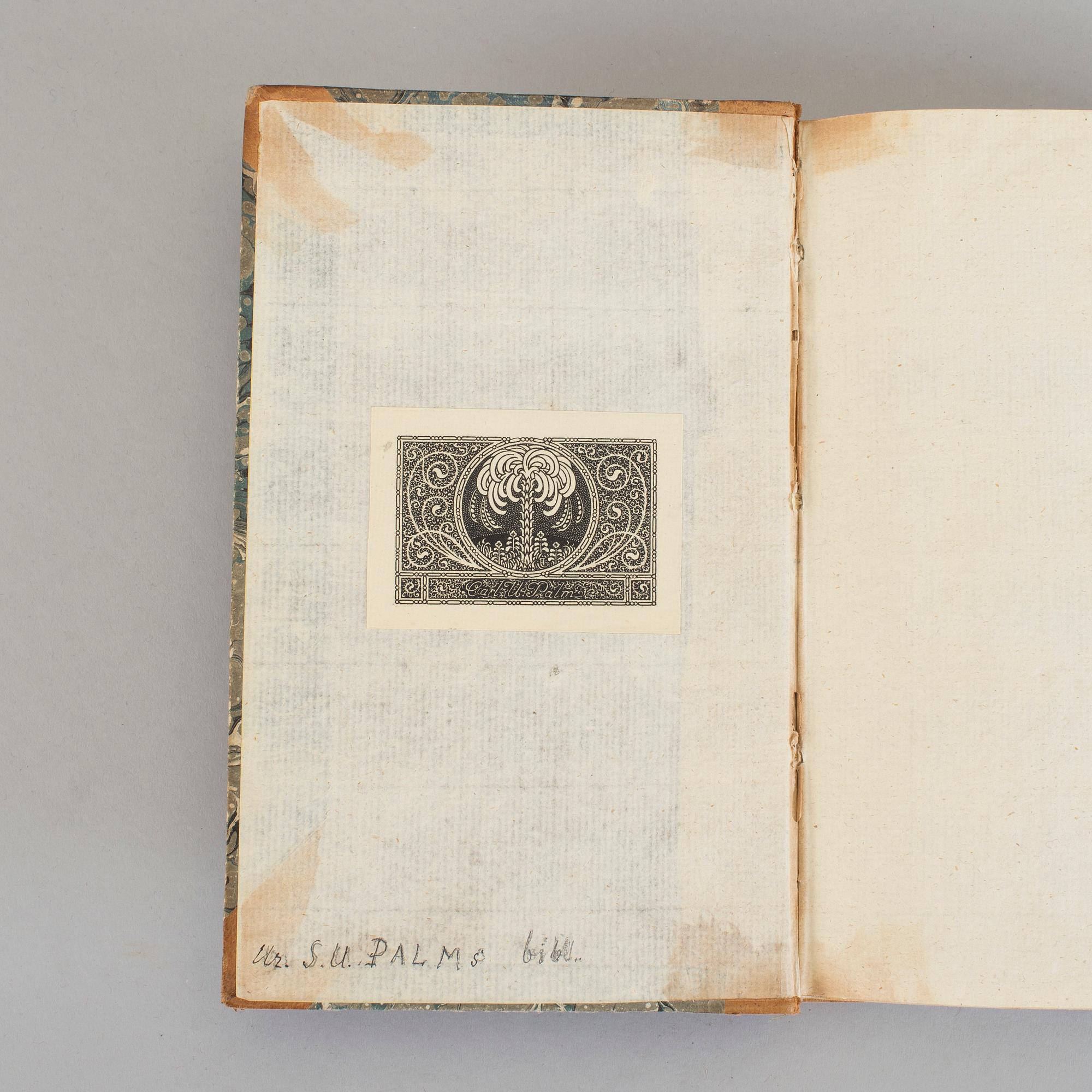 JOHAN ELERS, 4 vol, STOCKHOLM 1-4, Stockholm, H. Nordström junior, 1800-01.