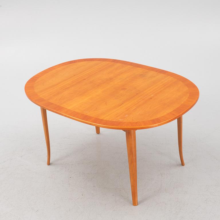 Carl Malmsten, coffee table, "Ovalen", Carl Löving & Söner, Tibro.