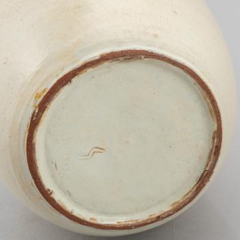 An earthenware vase, Steninge Keramik, mid 20th Century.