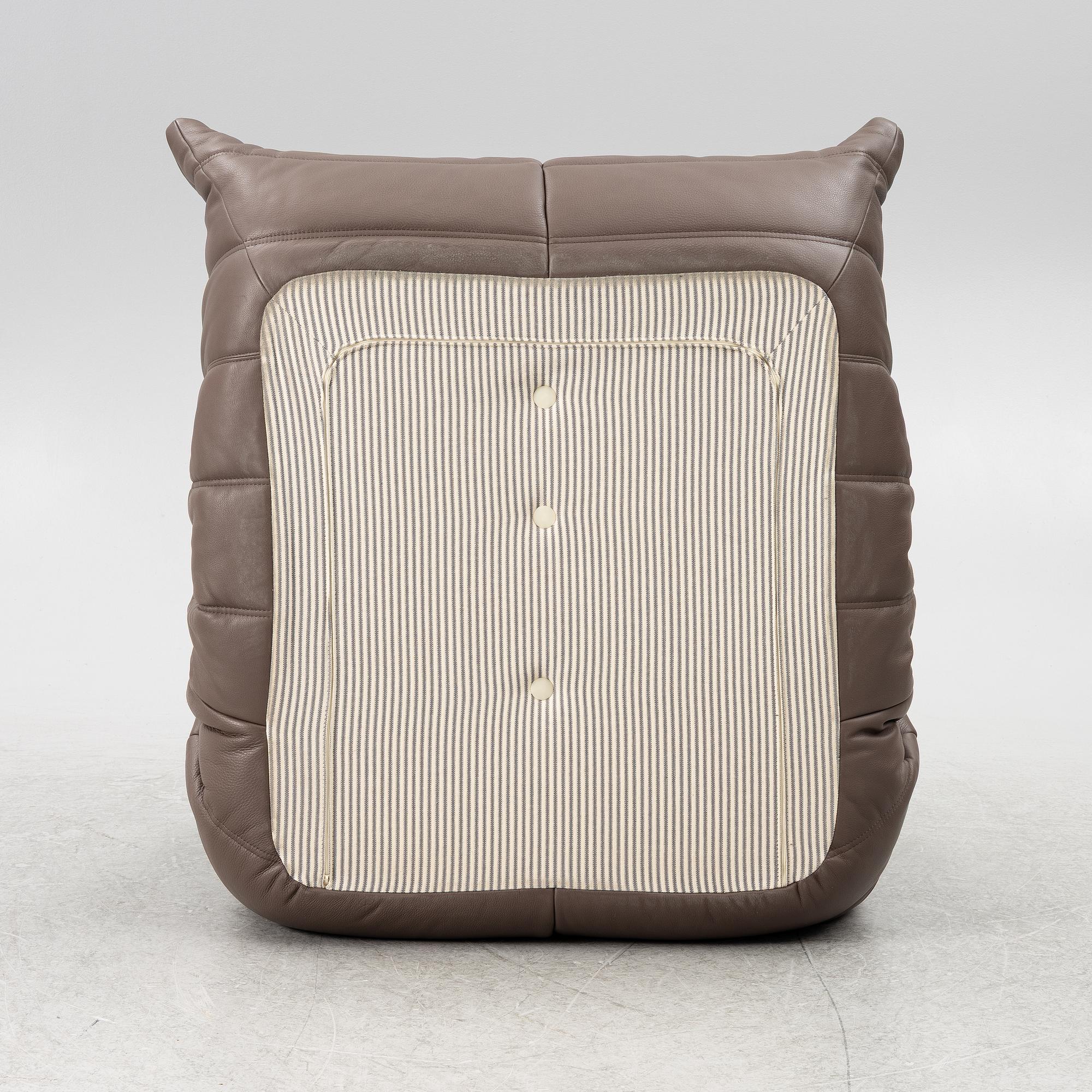 Michel Ducaroy, fåtölj, "Togo", Ligne Roset, Frankrike, samtida.