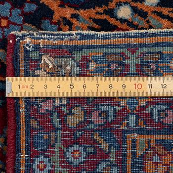 A semi-antique Yesd, south Yesd, c. 206 x 136 cm.