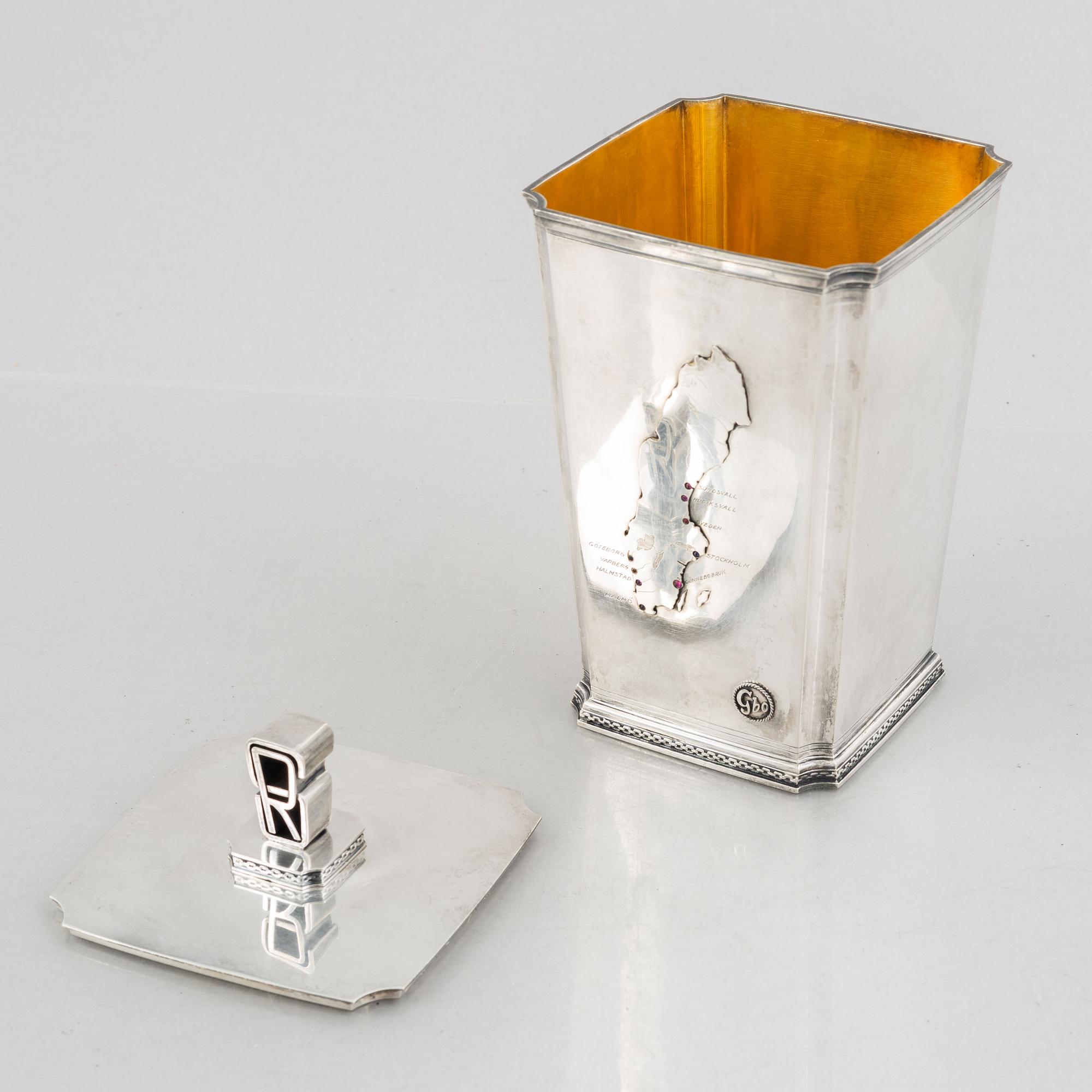 Tore Eldh, lockurna, silver, Ceson, Göteborg 1949.