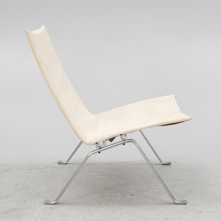 Poul Kjaerholm, a "PK-22" armchair, E Kold Christensen, Denmark.