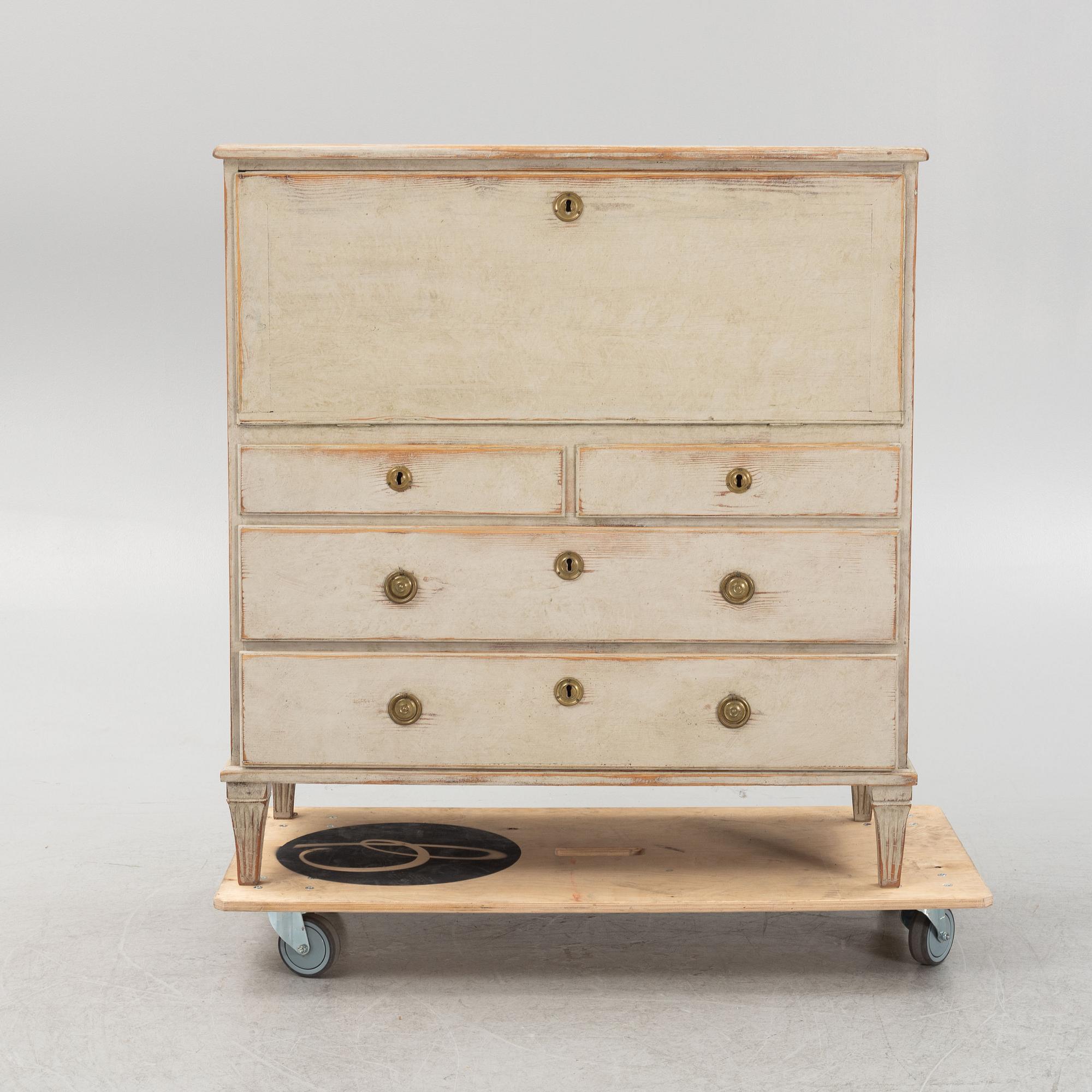 Sekretär, omkring år 1800.