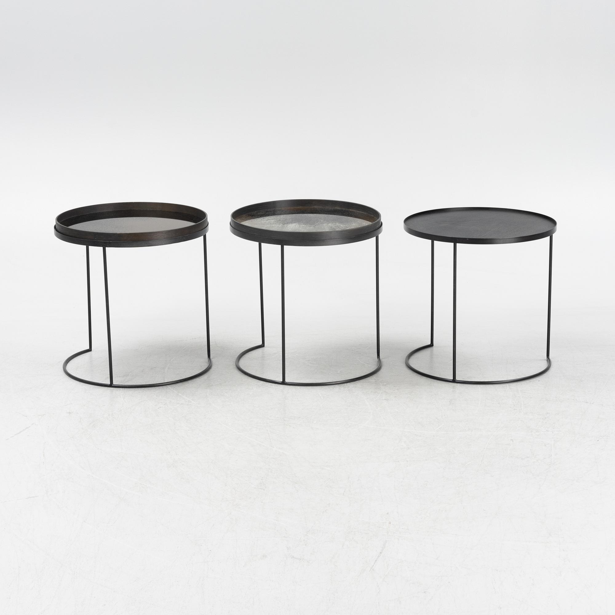 Three tables, 21 st century, purchased at Slettvoll.