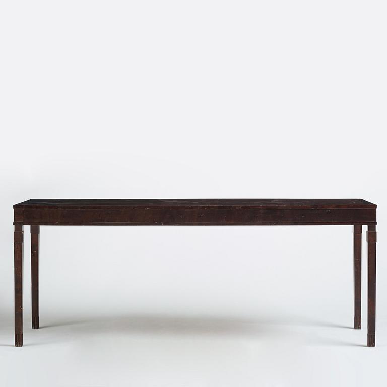 Carl Malmsten, tillskrivet, skrivbord, Svenska Möbelfabrikerna Bodafors, ca 1925, Swedish Grace, arkitekt Ivar Tengboms eget exemplar.