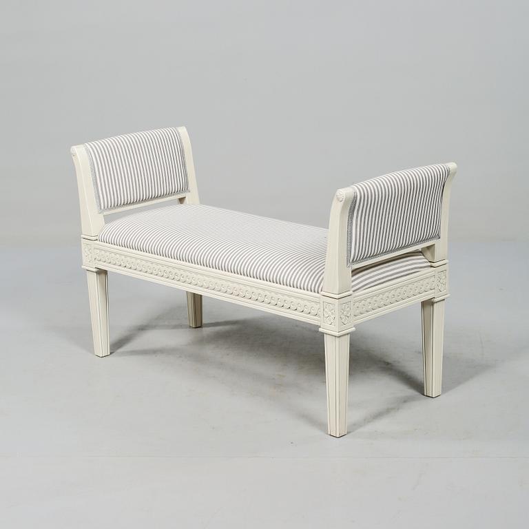 TABURETT, gustaviansk stil, 2000-tal.