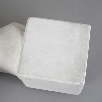 FOLKE ANDERSSON, skulptur, gips. Signerad.