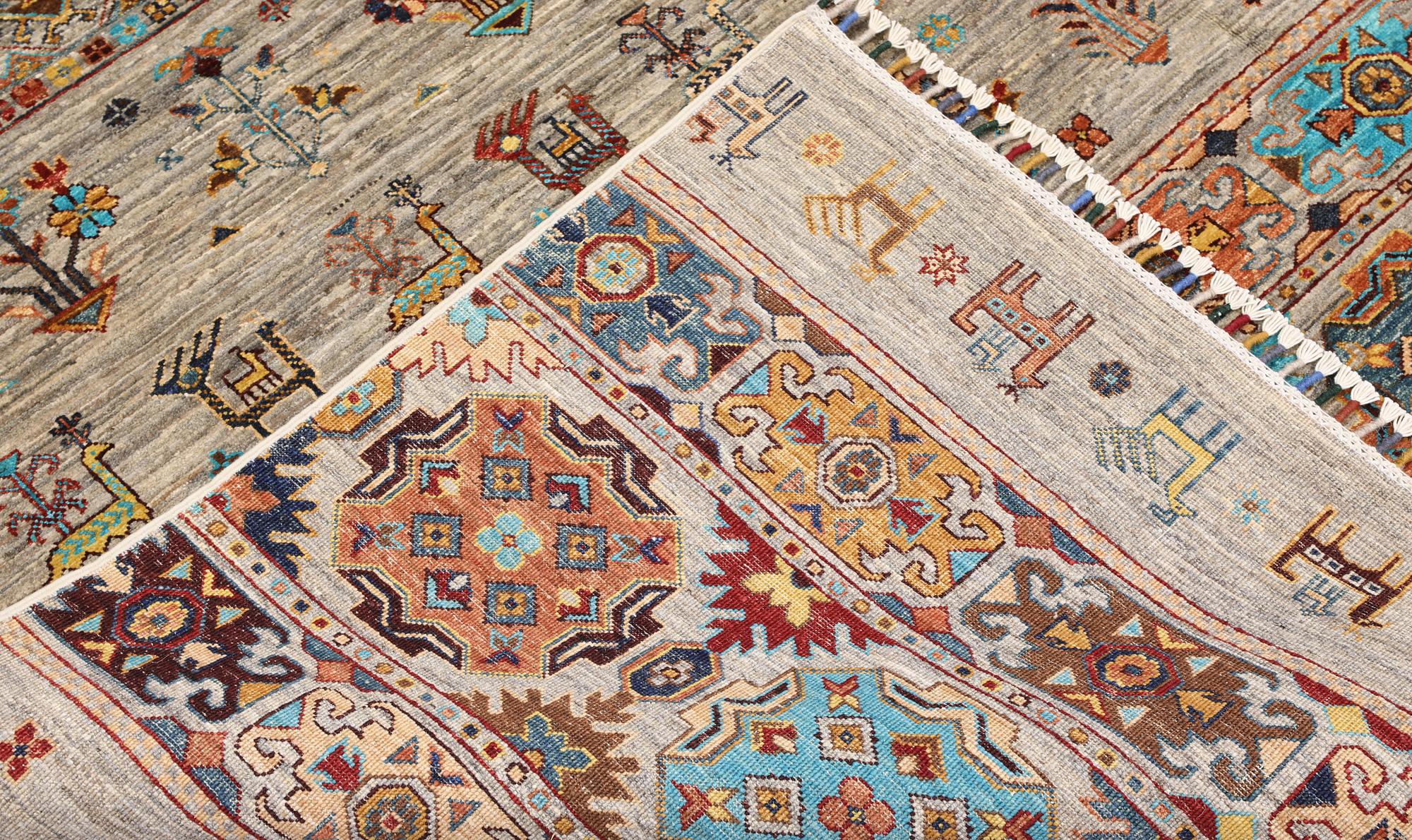 A rug, Ziegler design, approx. 297 x 200 cm.