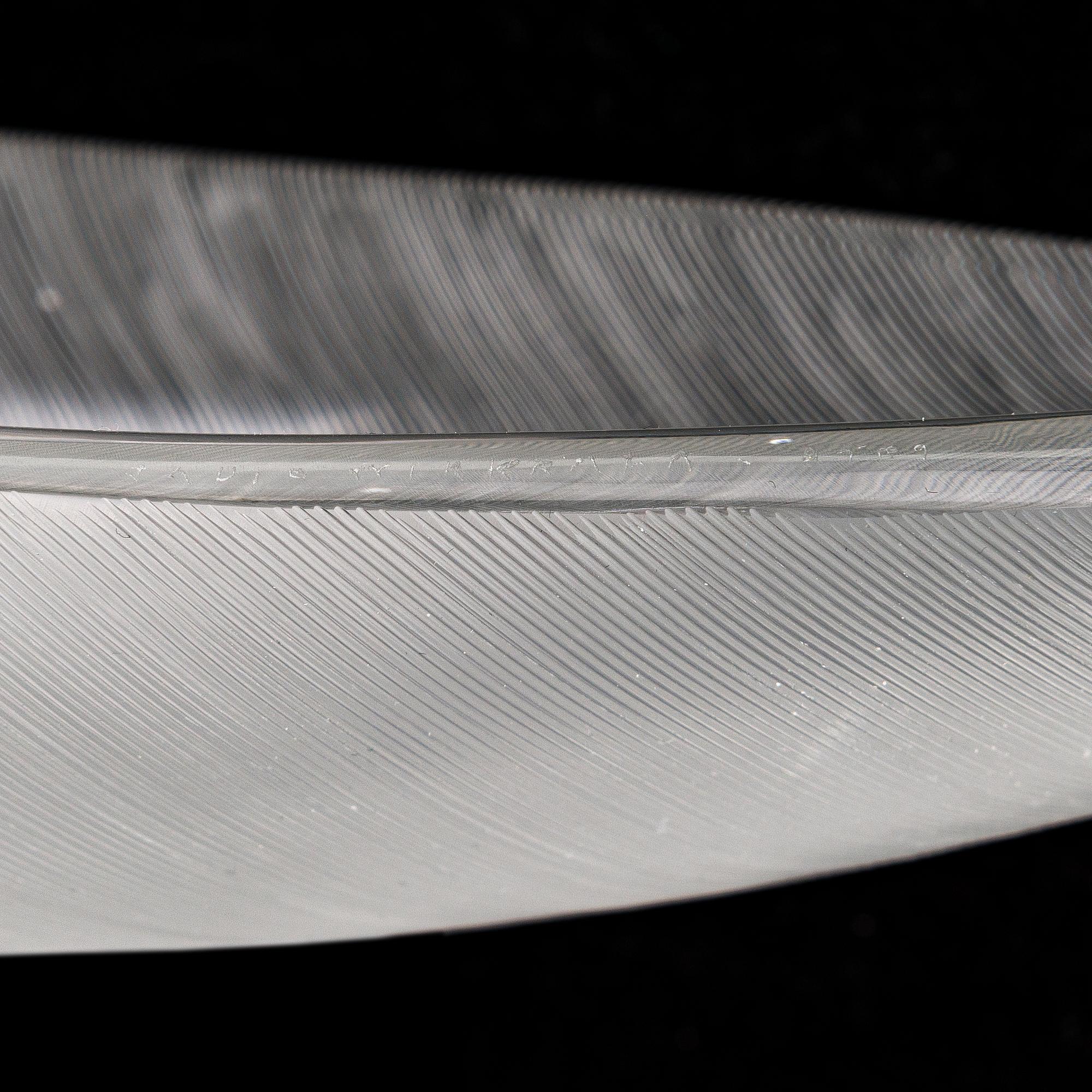 Tapio Wirkkala, A '3869' art object, 'Sulka' (Feather), signed Tapio Wirkkala.