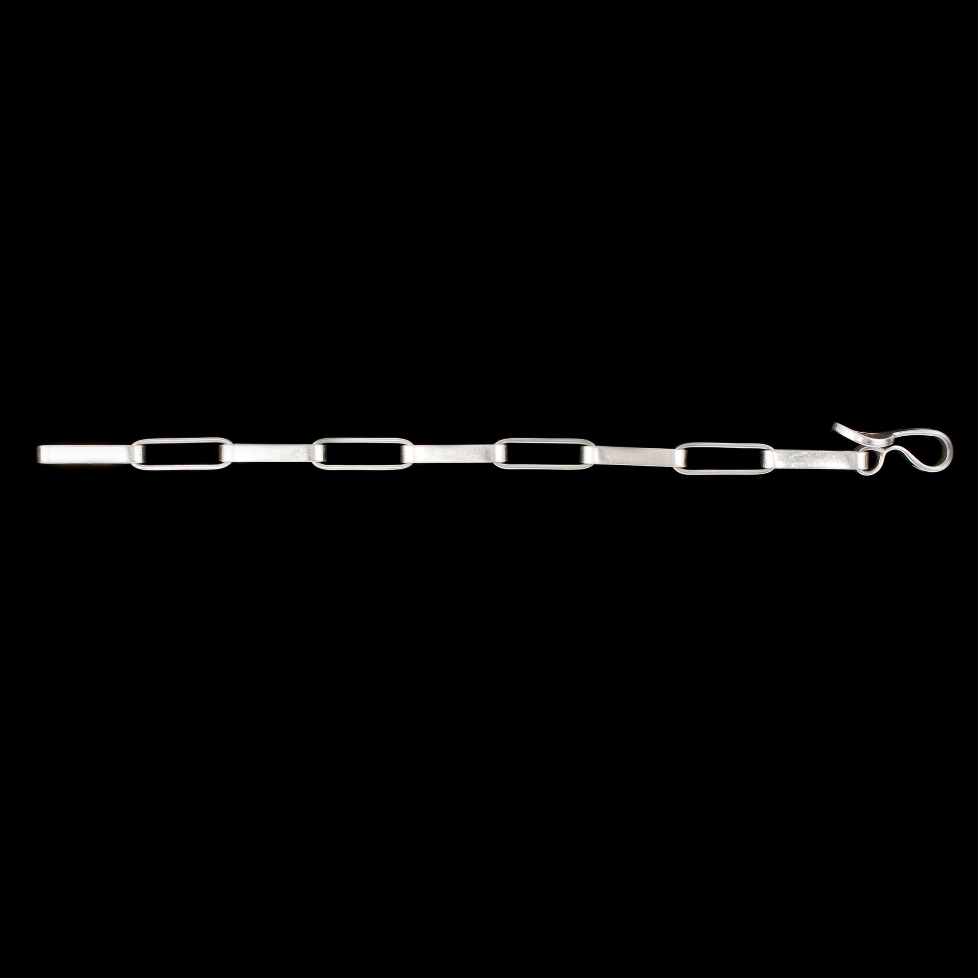 ARMLÄNK, silver, Cecilia Johansson, Göteborg, 1975. Vikt 28 g.