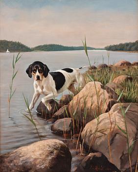 Johan von Holst, Pointer vid strandkanten.