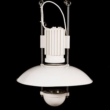 LOUIS POULSEN, an 'Airport Pendel' light designed in 1991 for Munichs airport.