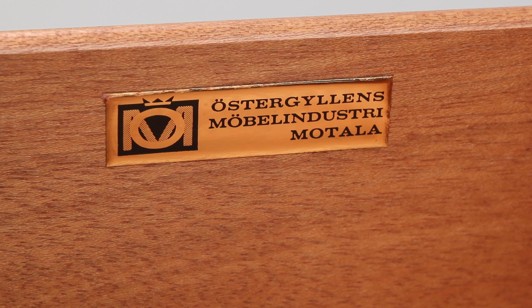 BYRÅ, Östergyllens Möbelindustri, Motala, 1900-talets andra hälft.