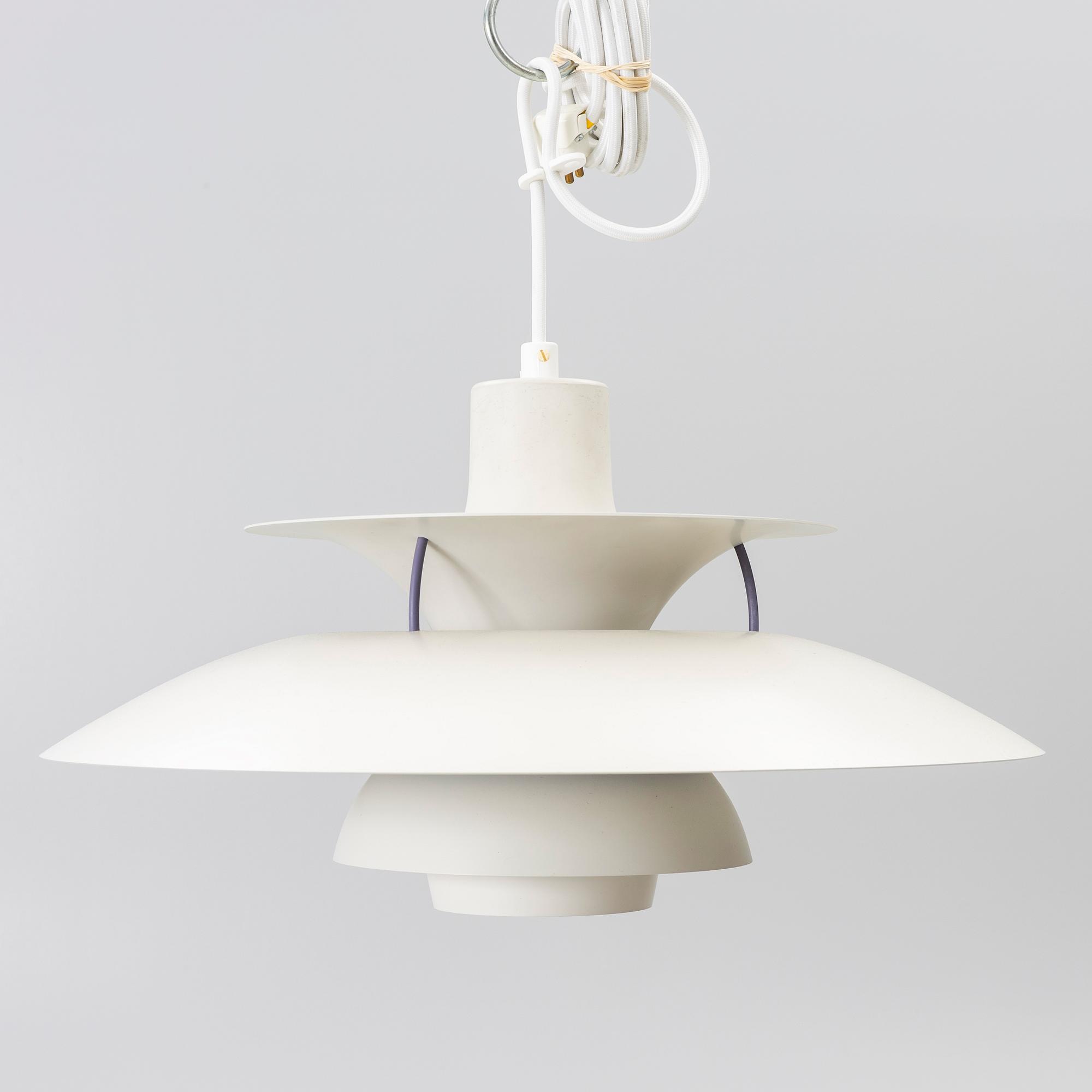 Poul Henningsen, a 'PH-5' ceiling lamp, Louis Poulsen, Denmark.