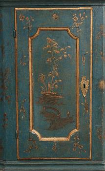 A Swedish Rococo 18th century cupboard.