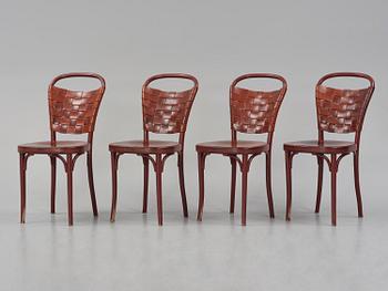 Jonas Bohlin, stolar, fyra stycken, "Vilda 5", Gemla, Diö, 2012, specialutgåva för Taverna Brillo.