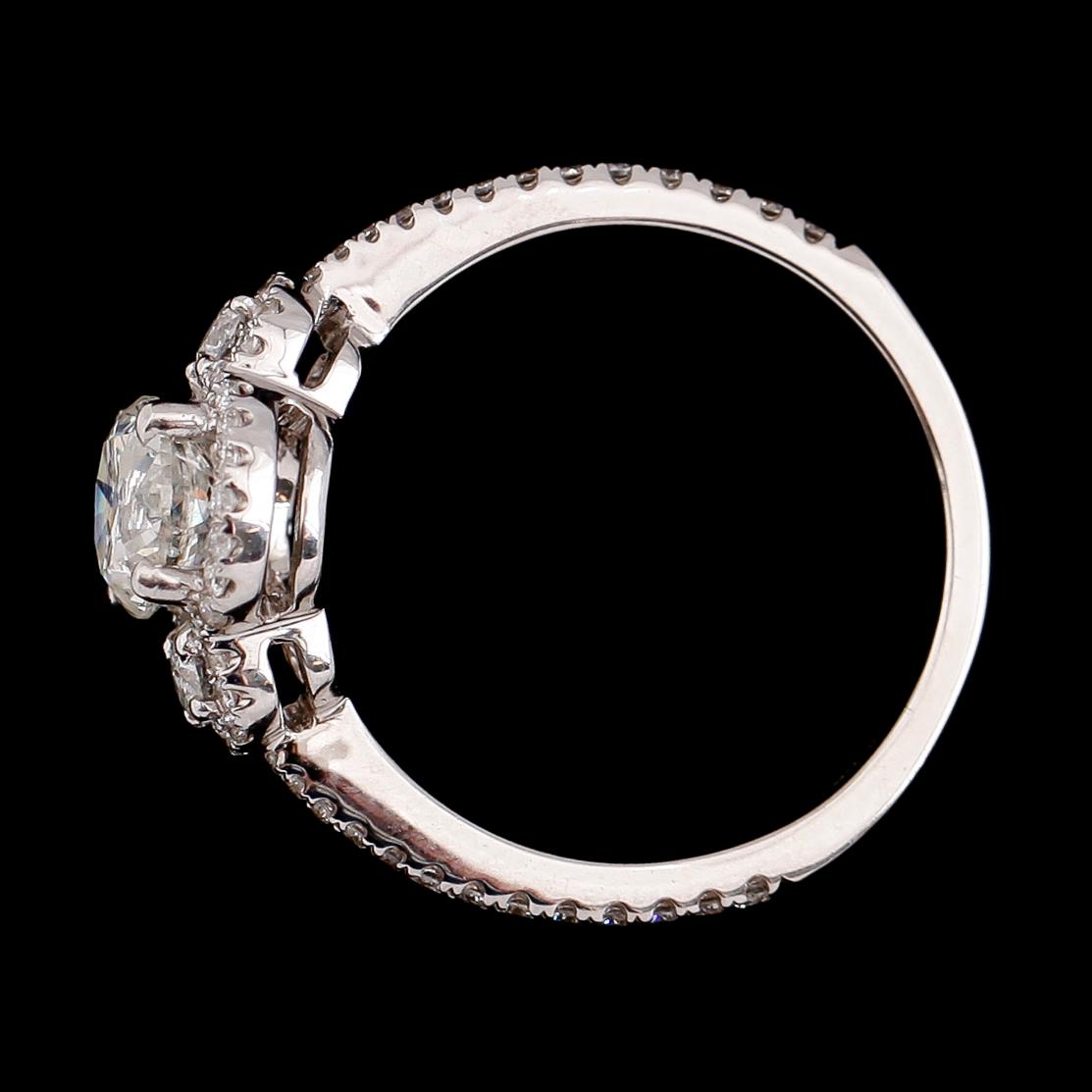 RING, 18 k vitguld, briljantslipade diamanter tot ca 1.55 ct.