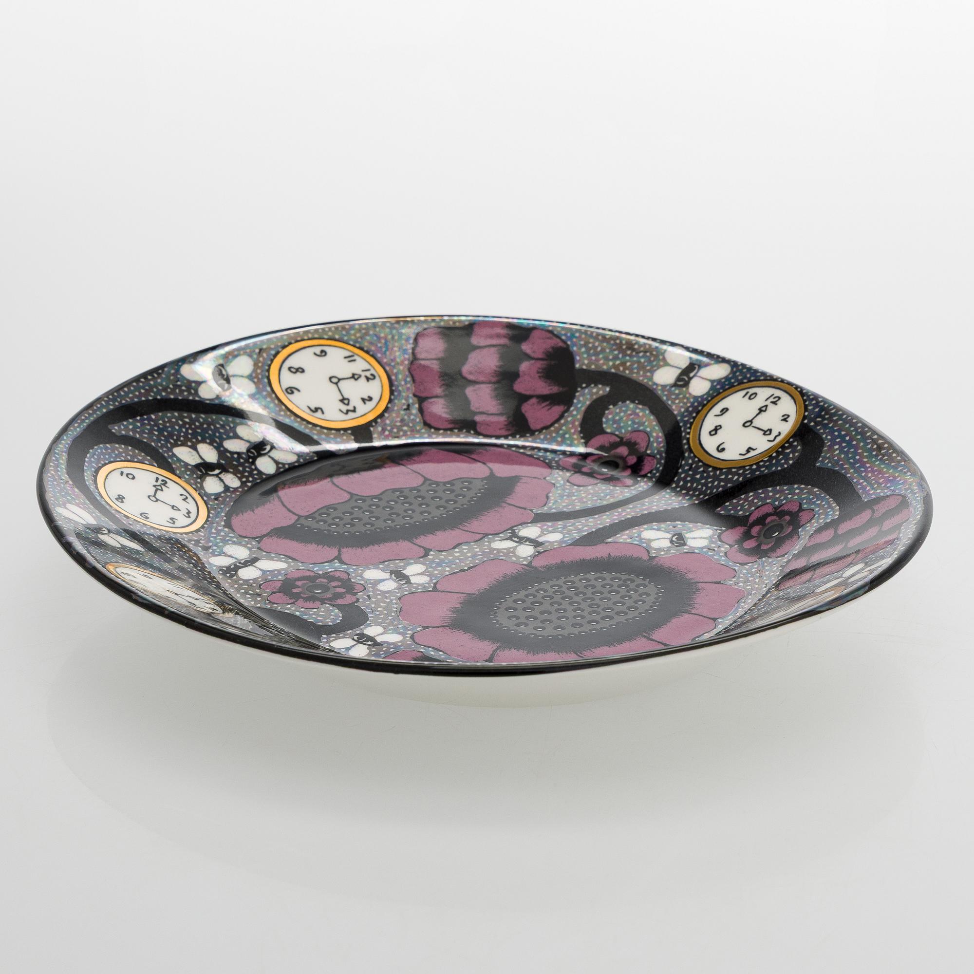 Birger Kaipiainen, fat, porslin, "Elegance/6", numrerad 67. Pro Arte, Arabia.