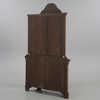 VITRINSKÅP, Holland, 17-/1800-tal.