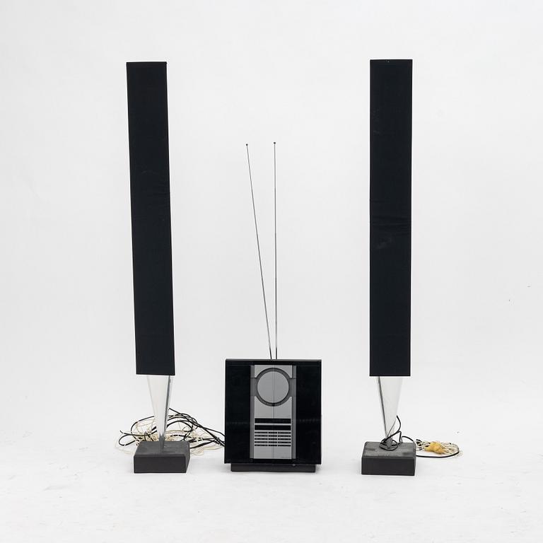 Bang & Olyfsen, a stereo and two speakers BeoSound 3000.