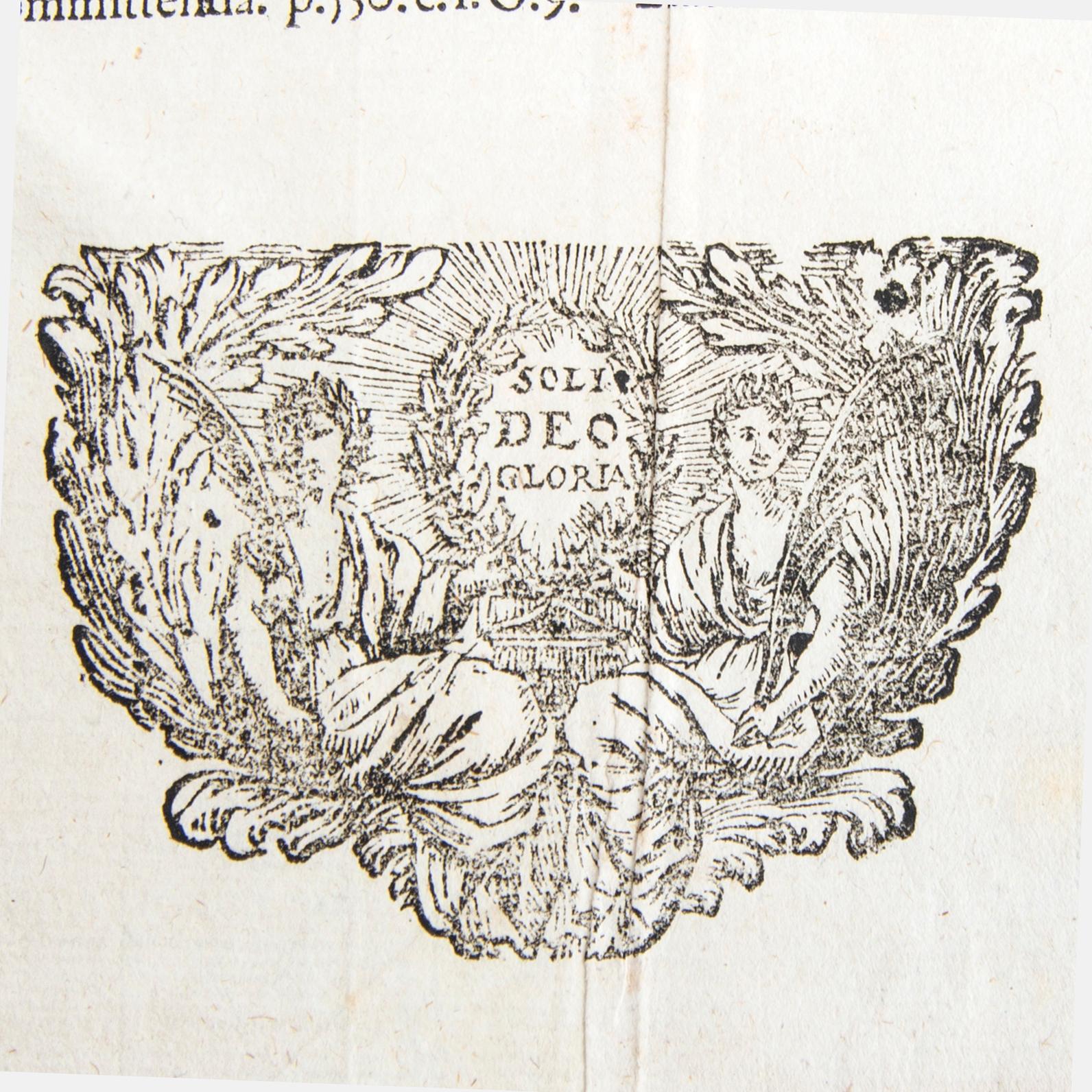 Daniel Severin Scultetus, book, 'Danielis Severini Sculteti Theologi quondam Hamburgensis celeberrimi..., Lünenburg 1726.