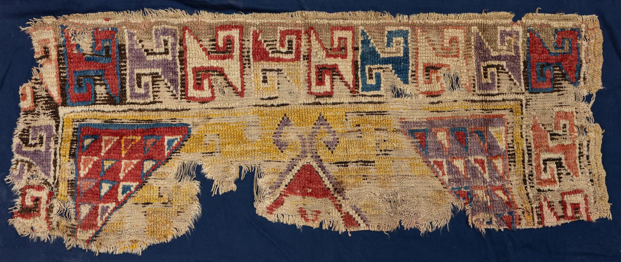 An 18th century Cappadocia fragment, c. 128 x 53 cm.