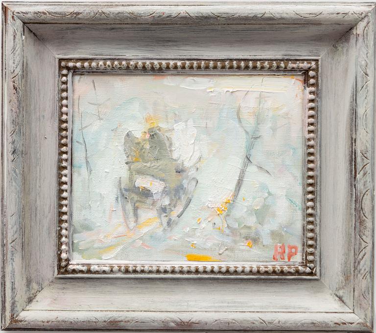 Ragnar Person, Winter Journey with Horse and Cart.